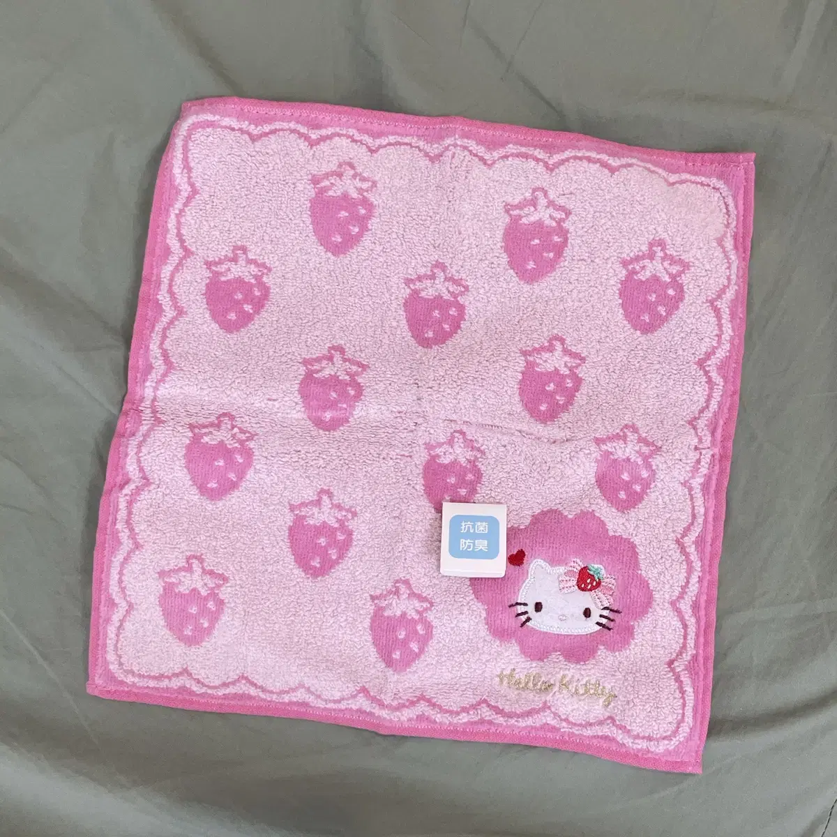 Hello Kitty Strawberry Handkerchief (price reduced)