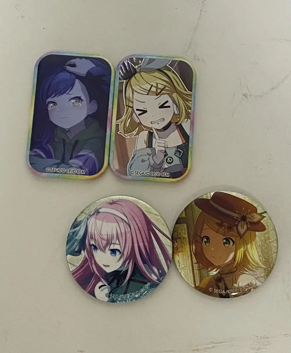 Pseudo-canbaji shiraishi an kagamine rin megurine lew badge