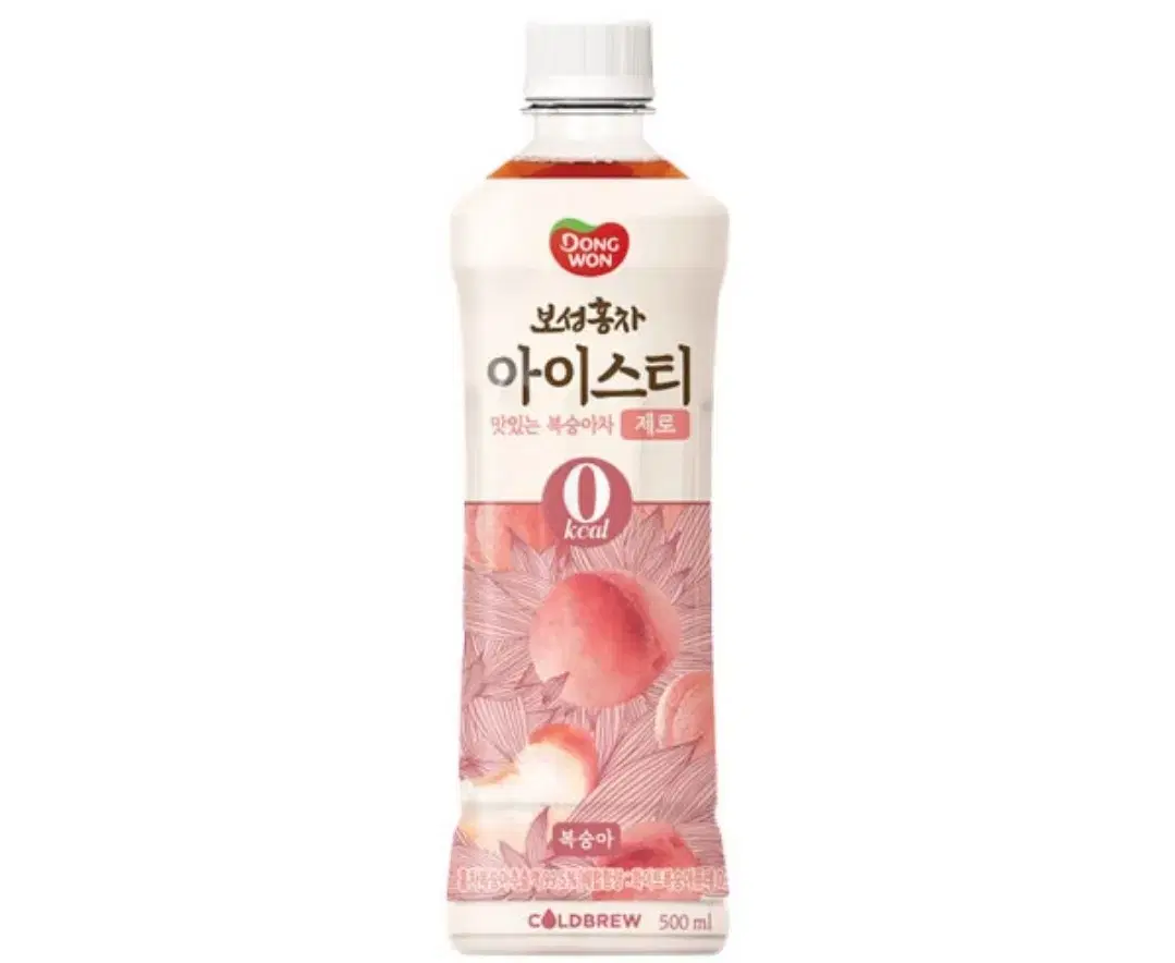 [무료배송] 보성홍차 아이스티 500ml 24개 제로 복숭아