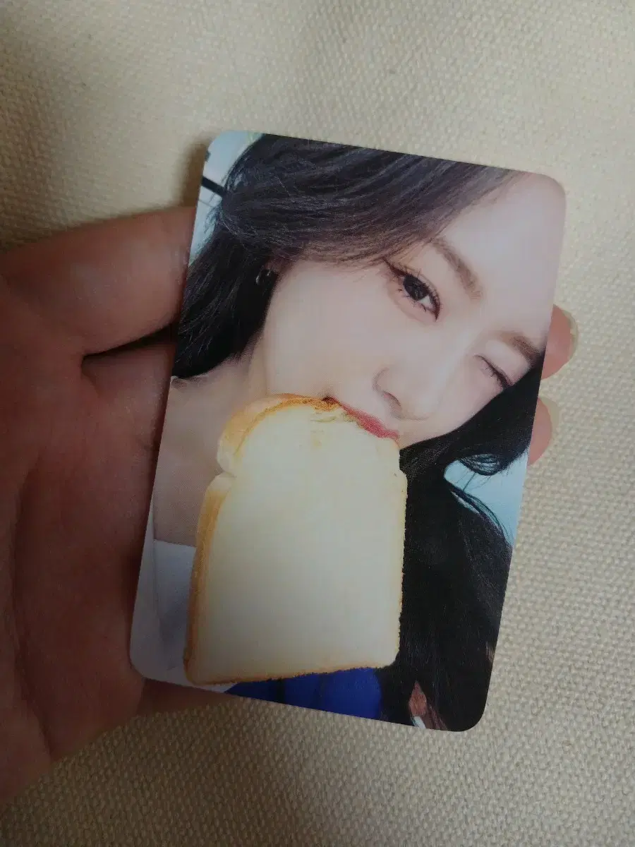 매물X) ahn yujin with muu 식빵버전 ld photocard