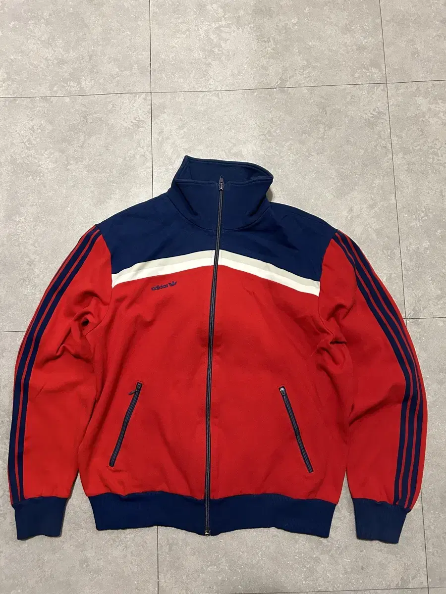 70s adidas Vintage Track Top Jersey Full Zip Jacket 95