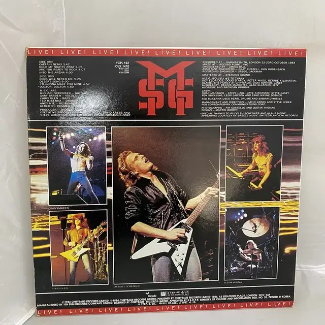 THE MICHAEL SCHENKER GROUP LP / AA3525