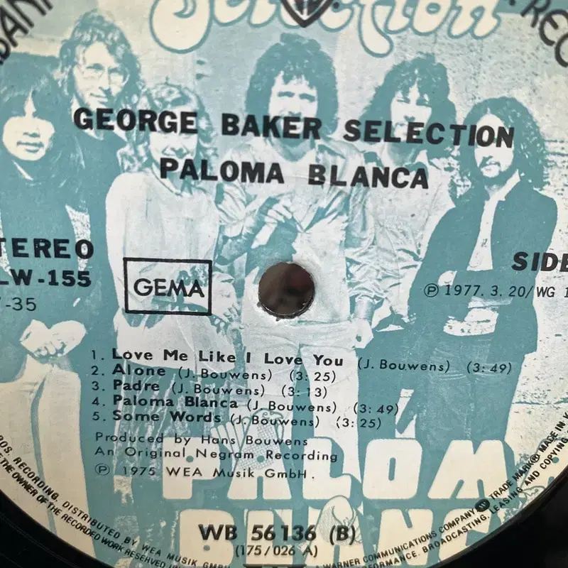 GEORGE BAKER LP / AA3553