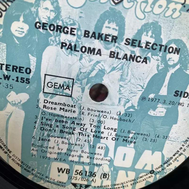 GEORGE BAKER LP / AA3553