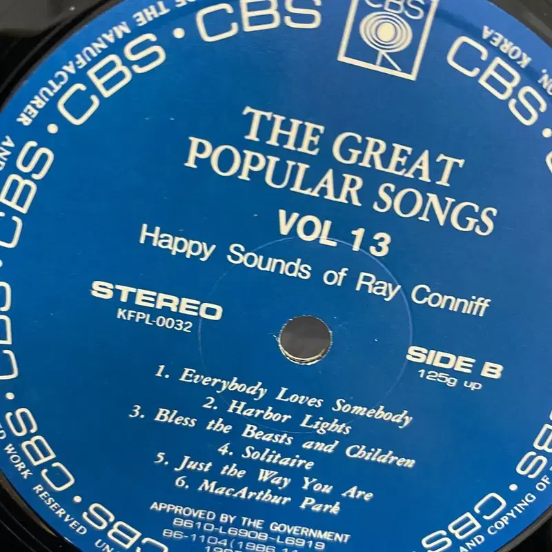 POPULAR SONGS LP / AA3558