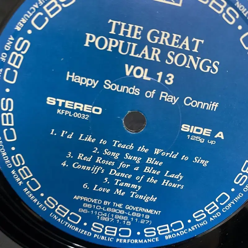 POPULAR SONGS LP / AA3558