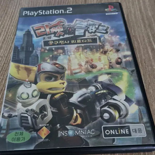 PS2 라쳇앤클랭크 리로디드 정발