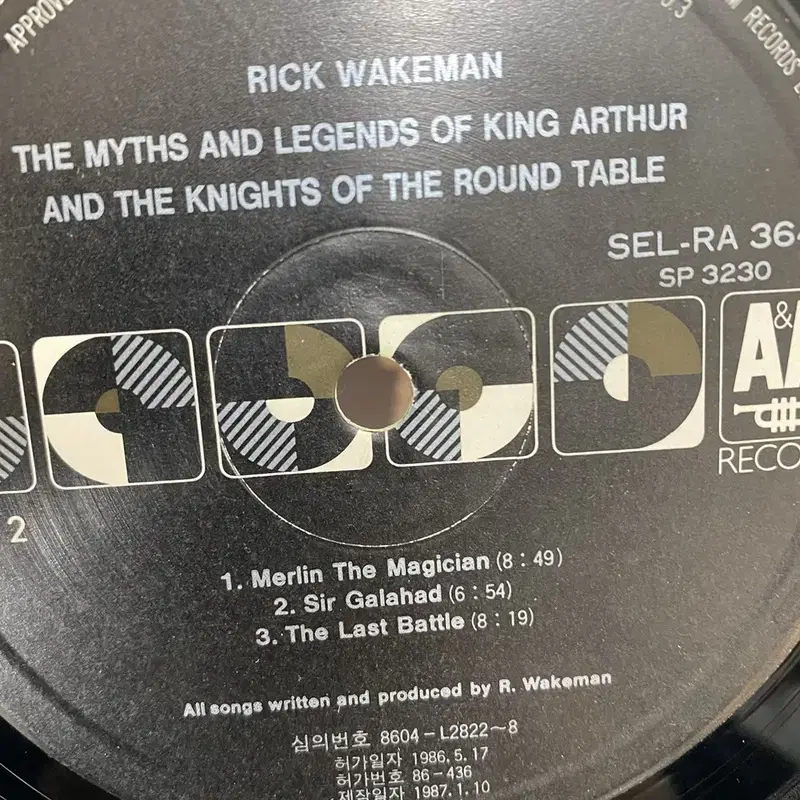 RICK WAKEMAN  LP / AA3591