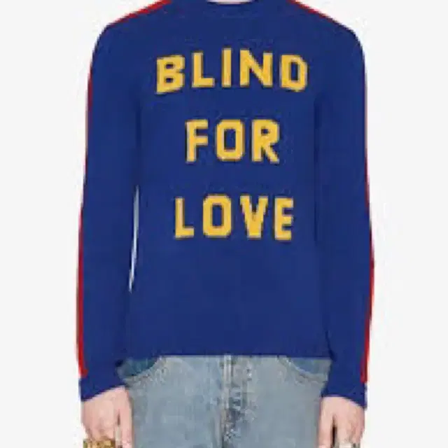 구찌 blind for love sweater