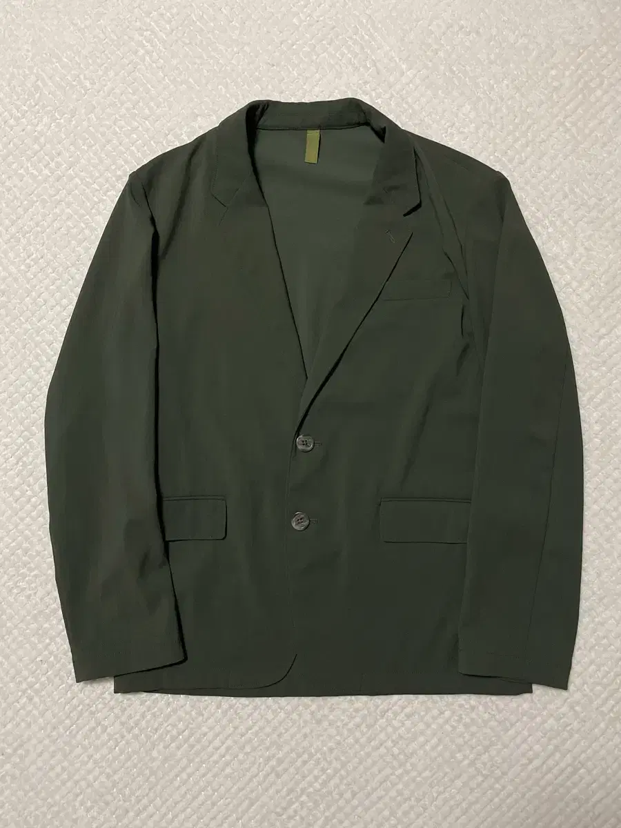 [L] Custom Mellow Gogarine Seersucker Sports Jacket Khaki (100-105)