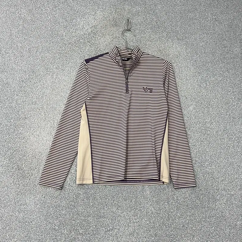 Ping Golf Stripe Logo Vahn Jip Up Long Sleeve Tee 95