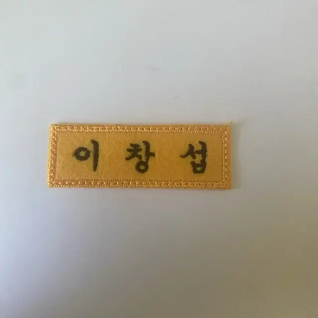 이창섭 명찰 *급처*