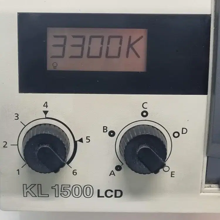 SCHOTT KL 1500 LCD 광원.