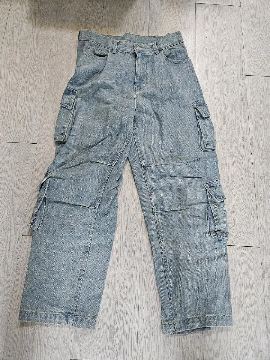 Ezkaton Denim Cargo Pants