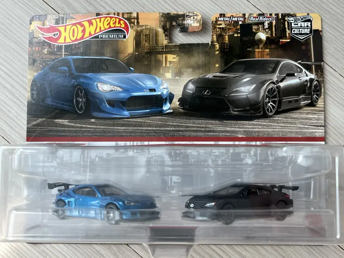 Hot Wheels Premium PANDEM Subaru BRZ / Lexus RC F GT3