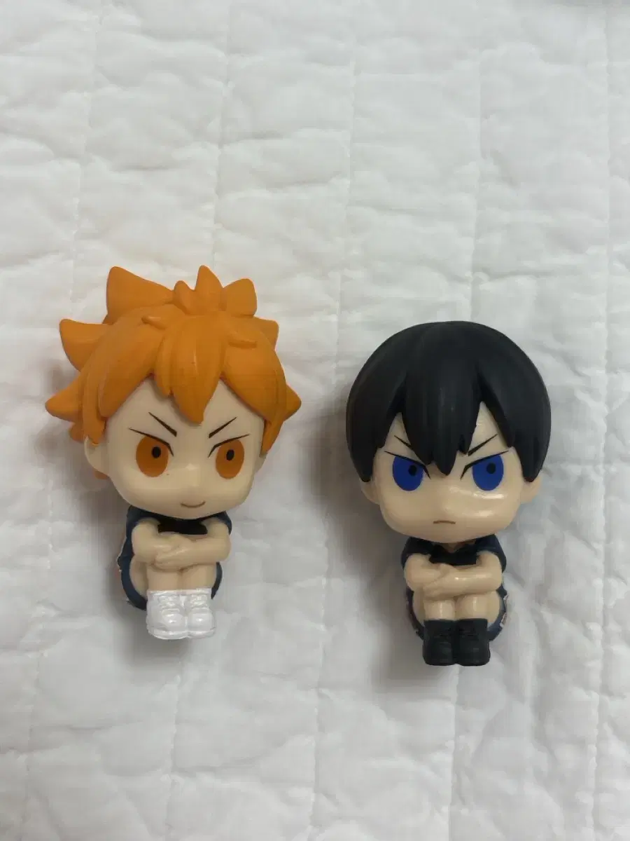 Haikyuu Jump Shop Limited Minifigure Suwadoko (Hinata, Kageyama) (Extra!!)