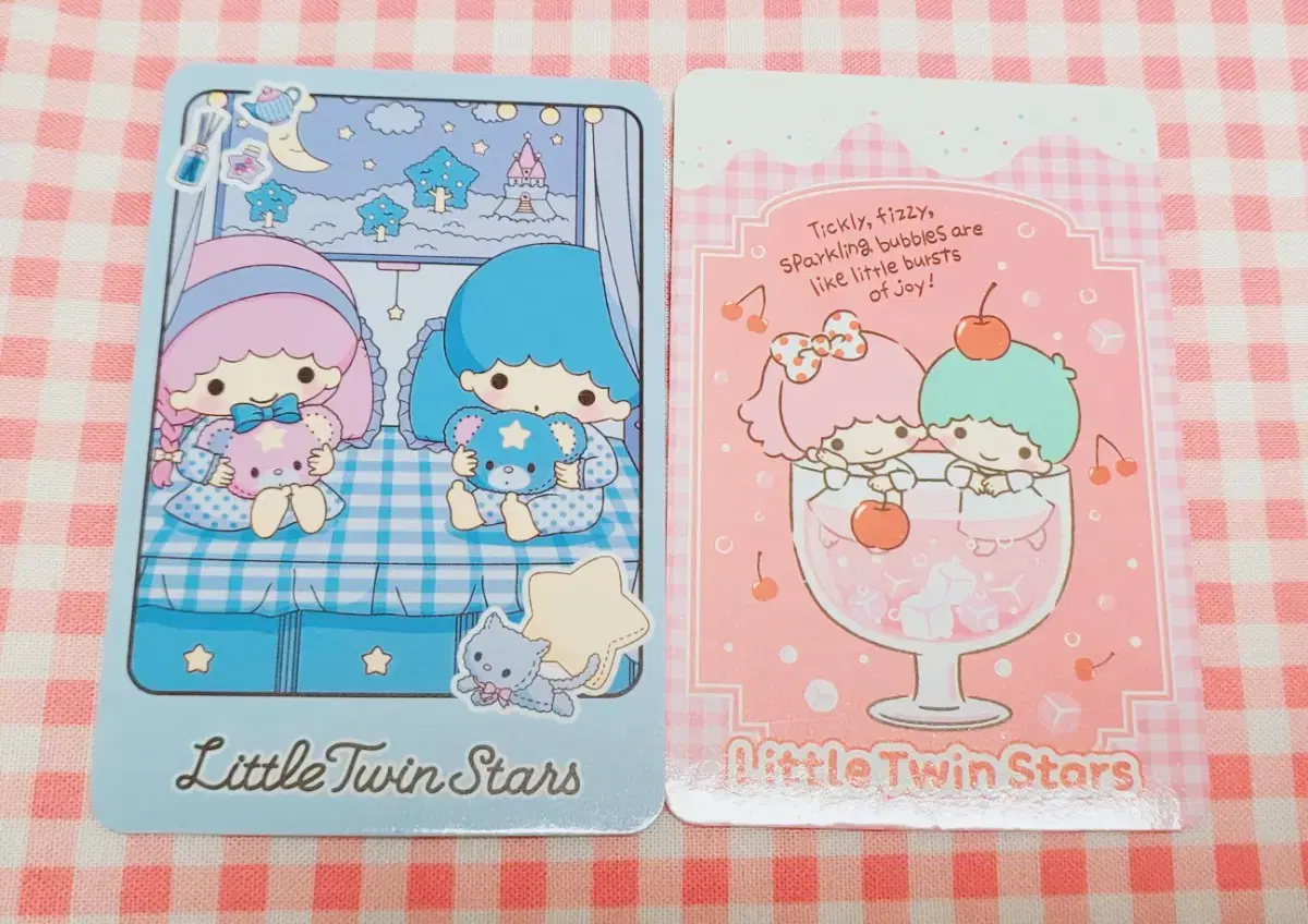 [ Sanrio Goods: Little Twin Star - Balance Game photocard set ]