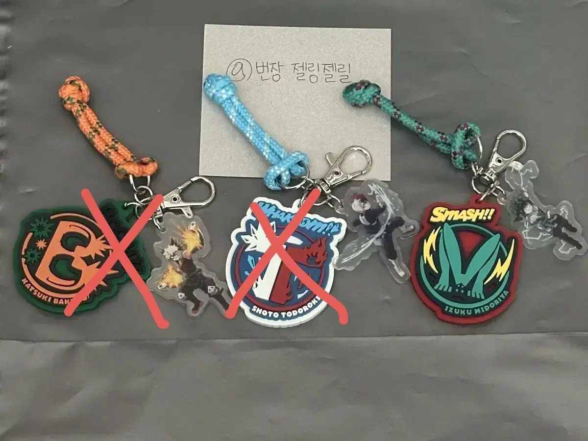 Hiroaka USJ Collaboration Midoriya keyring Universal