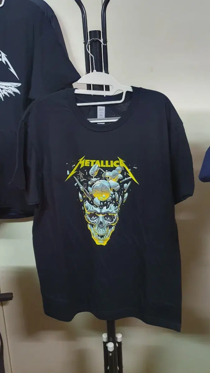 New)Metallica - M27 world tour Cotton Short Sleeve T-ShirtL