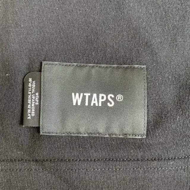 [L] WTAPS 더블탭스 롱슬리브 긴팔 티셔츠 블랙