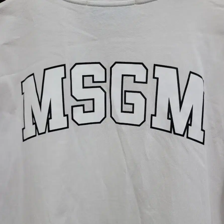 MSGM 반팔 라운드티셔츠