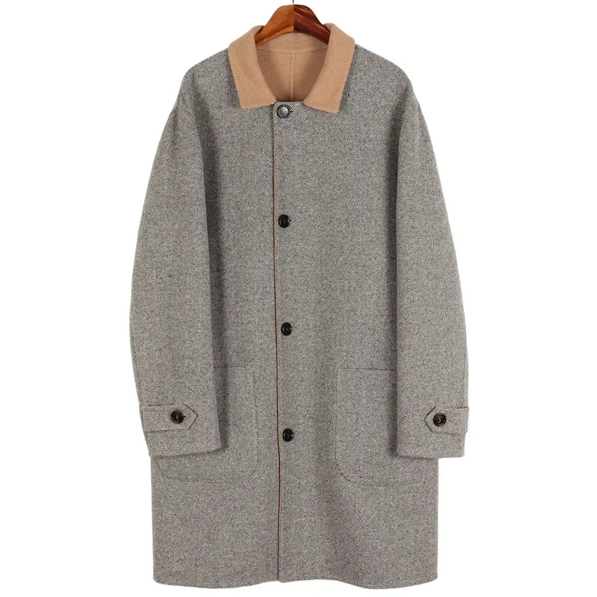 브루넬로 쿠치넬리 BRUNELLO CUCINELLI 리버시블 코트 54