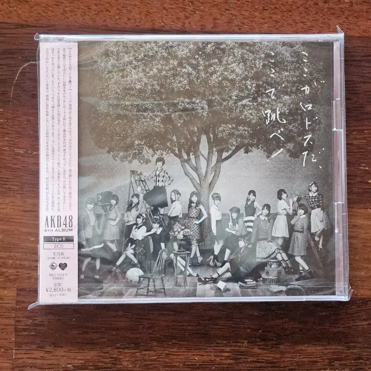 AKB48 6집 B타입  일본 걸그룹 2CD 미개봉