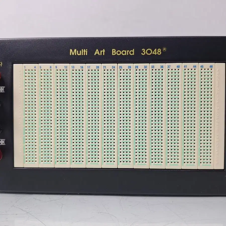 과학교재 교육 연습용 멀티 아트 보드 3048 전기회로구성 미사용 2개