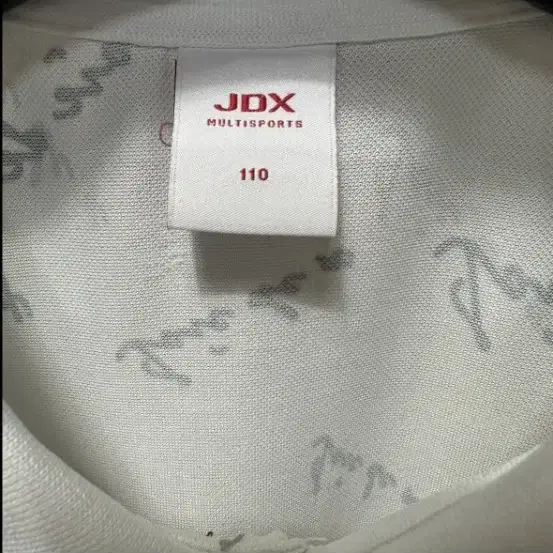 110 JDX 골프 남자 반팔 카라티