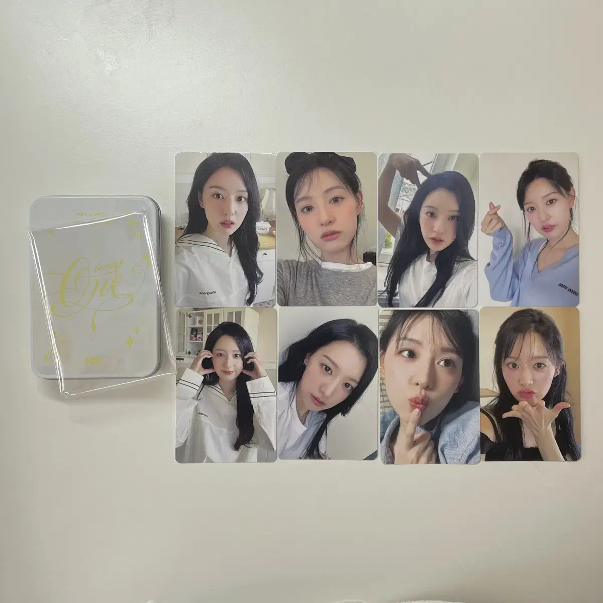 Kim Jiwon fanmeeting 역조공 photocard (Lowest price)