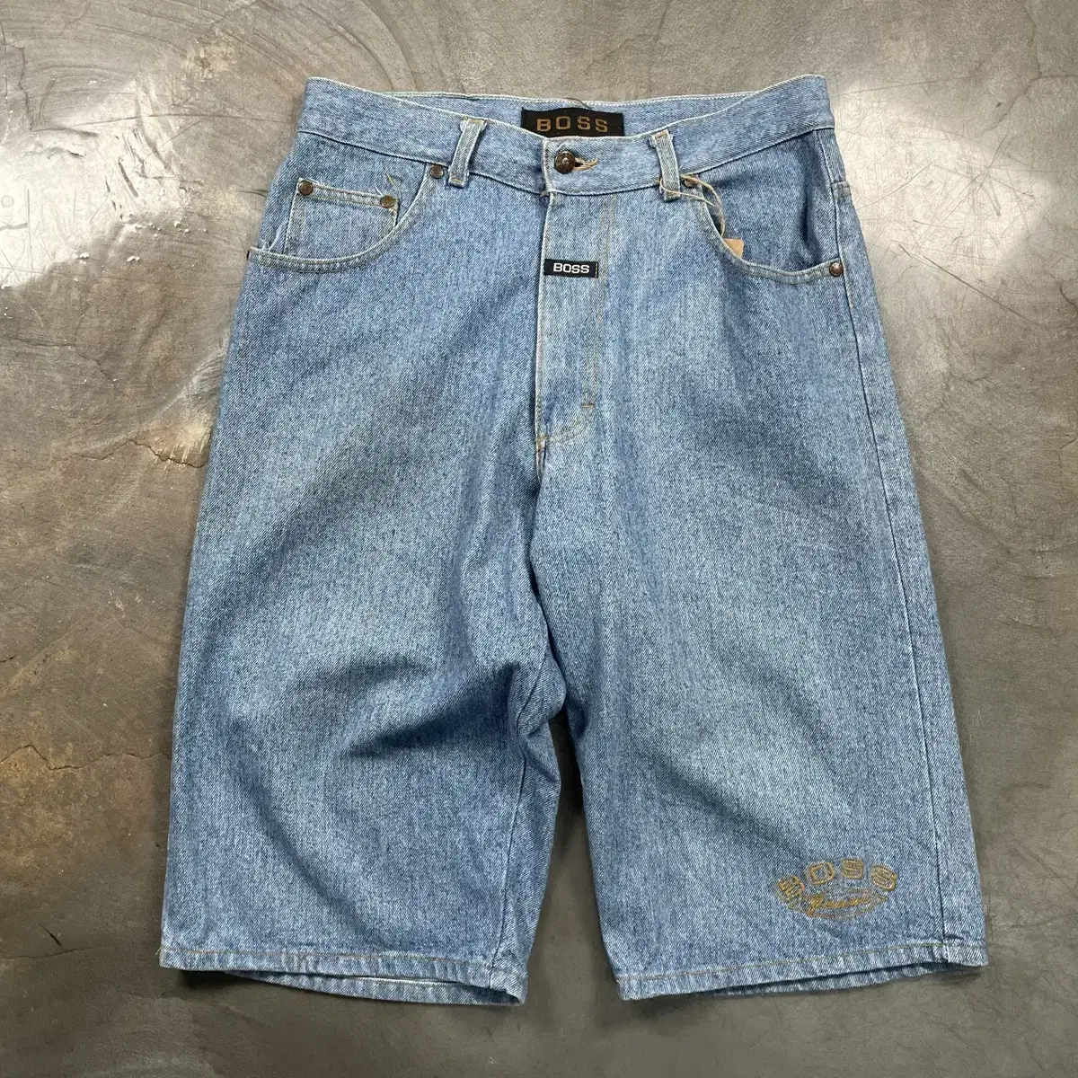 Boss Denim Bermuda Pants