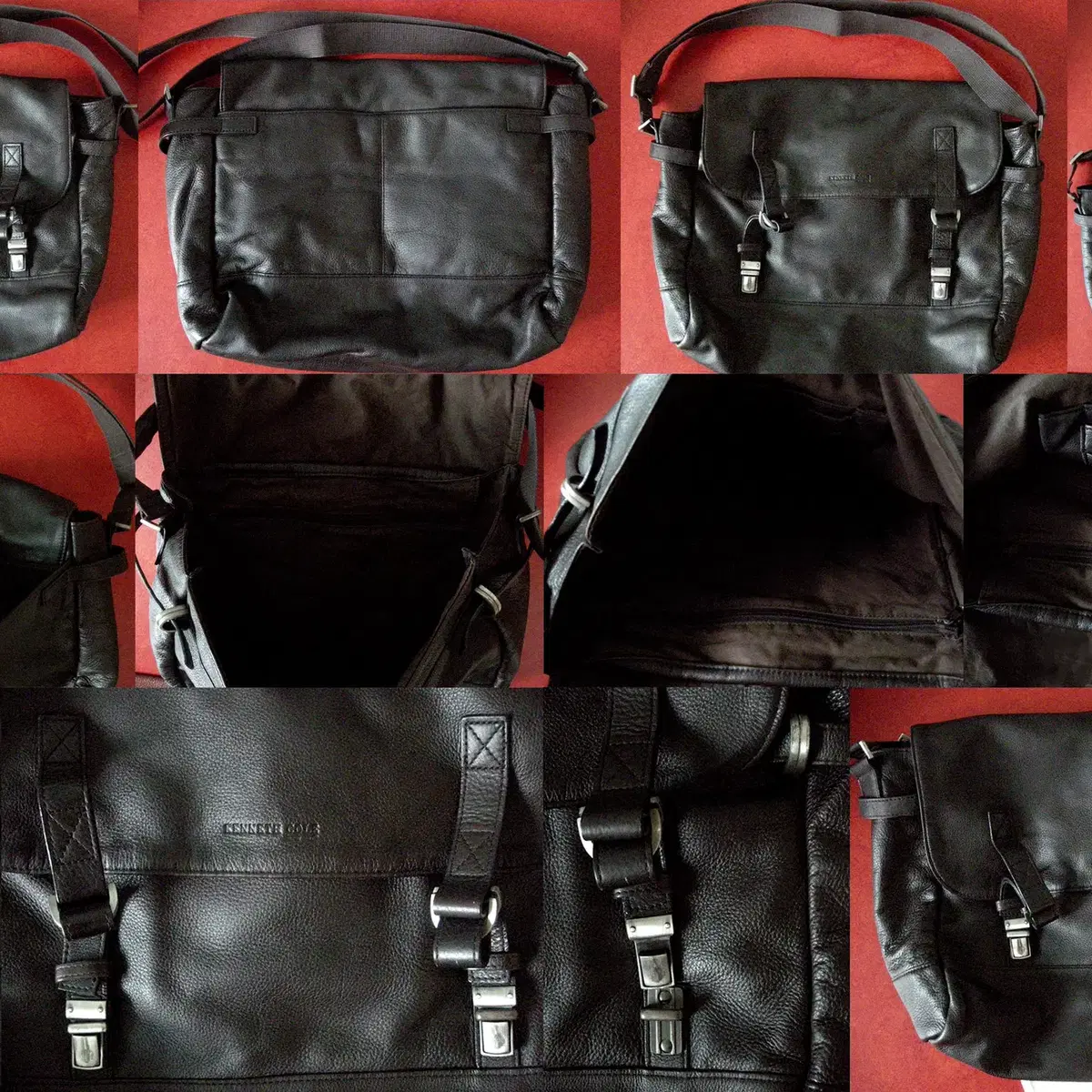 케네스콜 leather bag