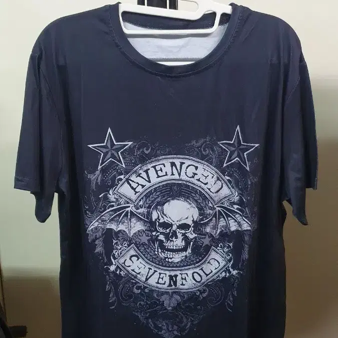 새상품)Avenged Sevenfold 면혼방 반팔티셔츠 XL