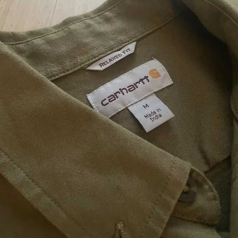 칼하트carhartt 올리브 셔츠 M