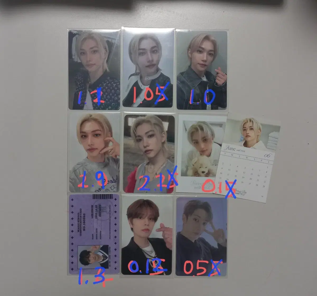 Skz photocard Special Stay Zone FiveStar yizhiyu unreleased photocard pre-order benefit Pacific Namil KMS