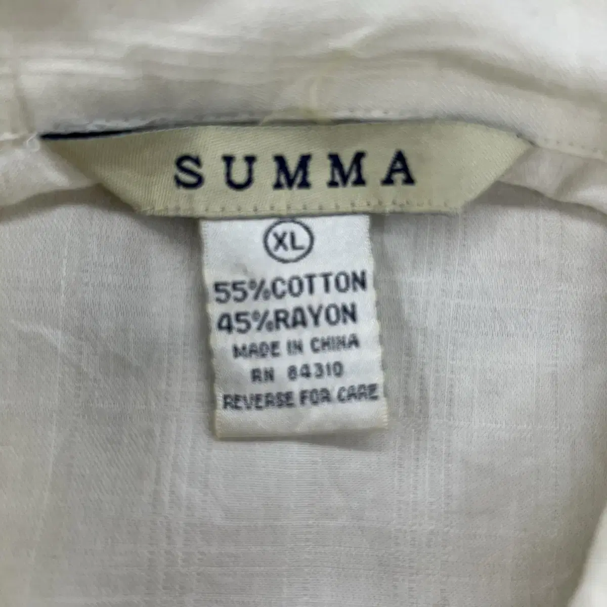 (XL) SUMMA 하와이안 셔츠