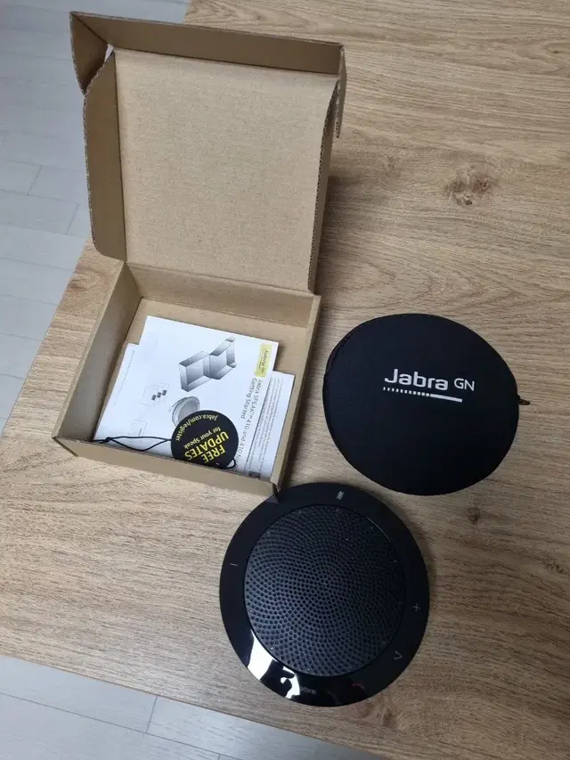 jabra410 회의 스피커 새겁니다