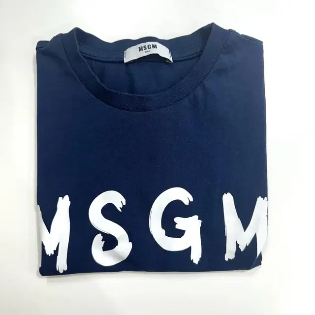 [중고] MSGM 반팔 네이비 14Y