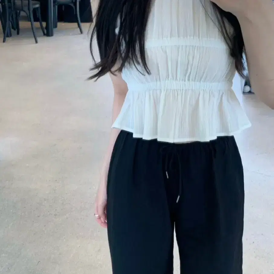 Bibi holter top (아이보리)