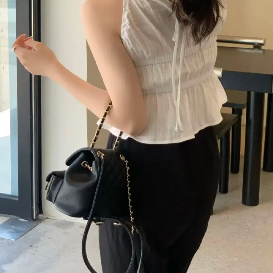 Bibi holter top (아이보리)