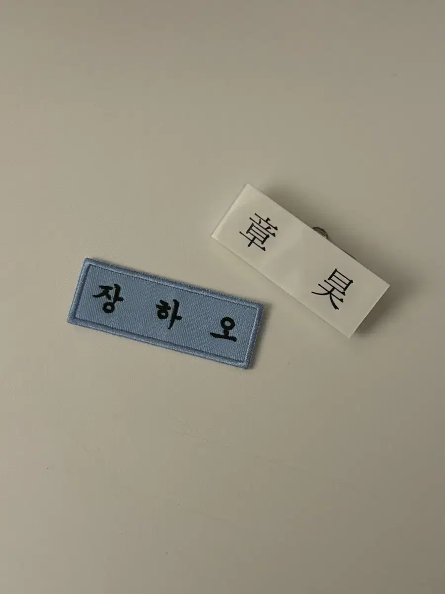 Zhang Hao Name Badge