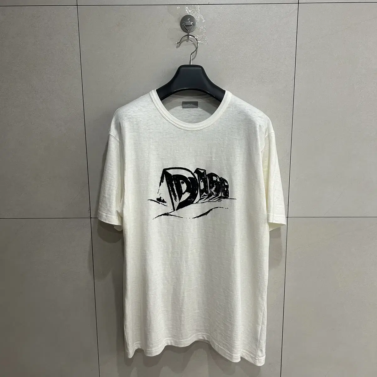 [ Inventoried / New in box ] Dior Logo Cotton Vahn Tee