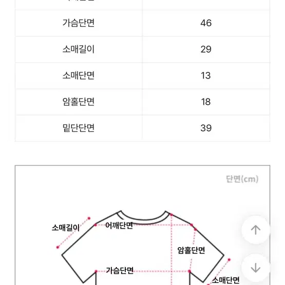 에이블리 둥글 스퀘어넥 반팔 니트 레드