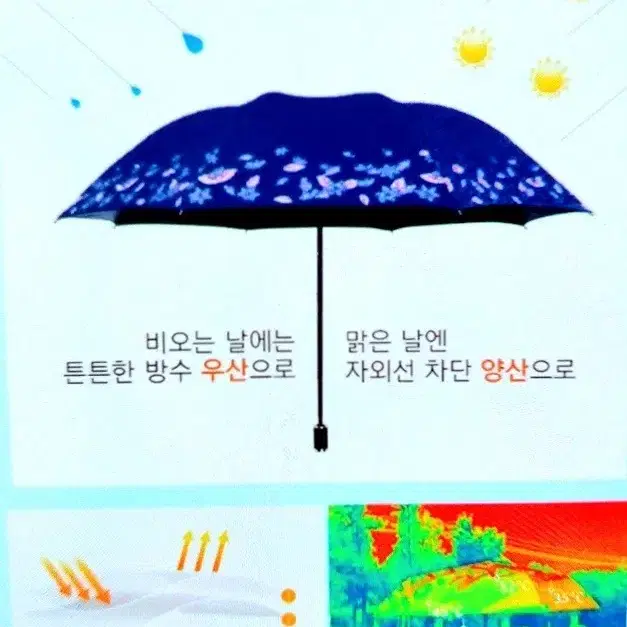 UV(99%자외선/차단) 이쁜  양산 겸 우산