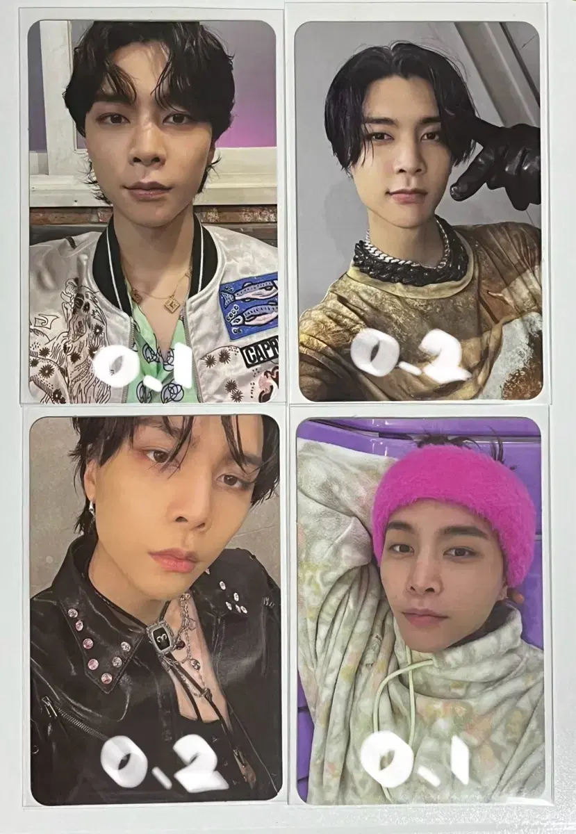 Sold) Fei borit johnny/running johnny/sticker johnny/ayo johnny photocard