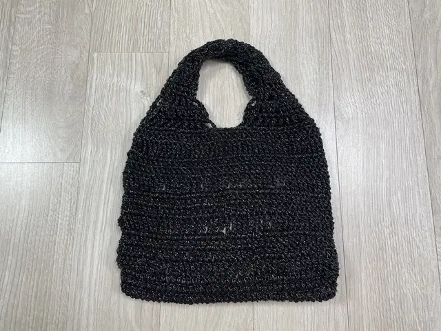 urbanic30 얼바닉30 glitter hand knitted bag