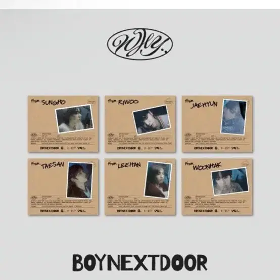 BOYNEXTDOOR 보이넥스트도어 1st EP WHY