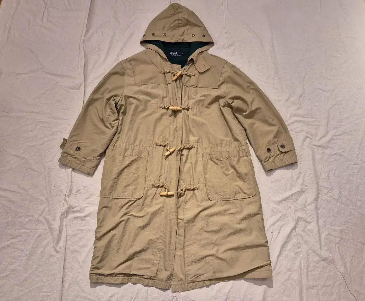 XL>90sPolyalprene Nylon Duffel Coat