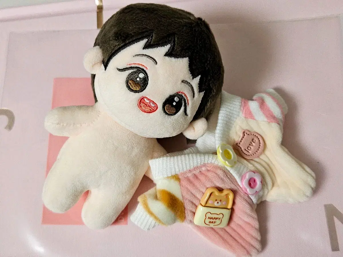 (clothes included)Park Jihoon doll 이빨강아지