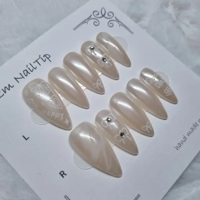 Yozm NailTip 누드진주파우더